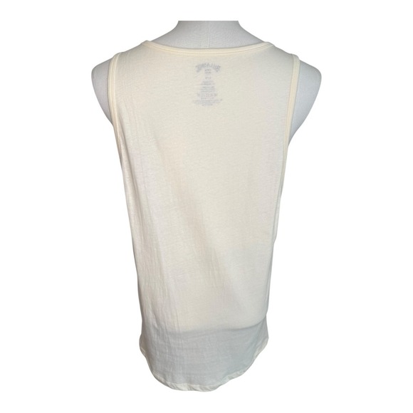 Billabong Established Supply Co. Tank Top Surf Beach Graphic Beige Large NWT - Picture 3 of 5